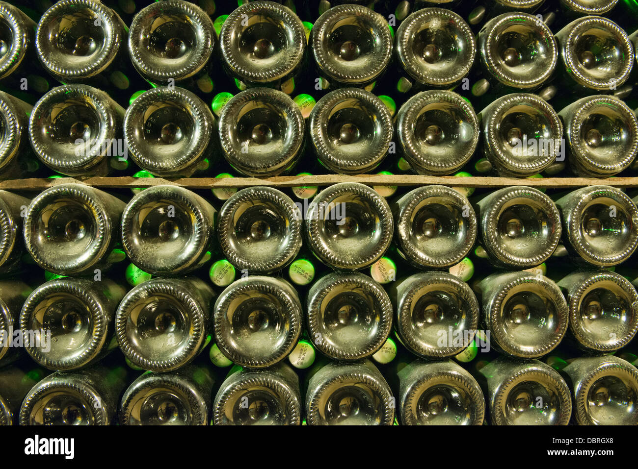 Bottles of wine in wine cellar hi-res stock photography and images - Alamy