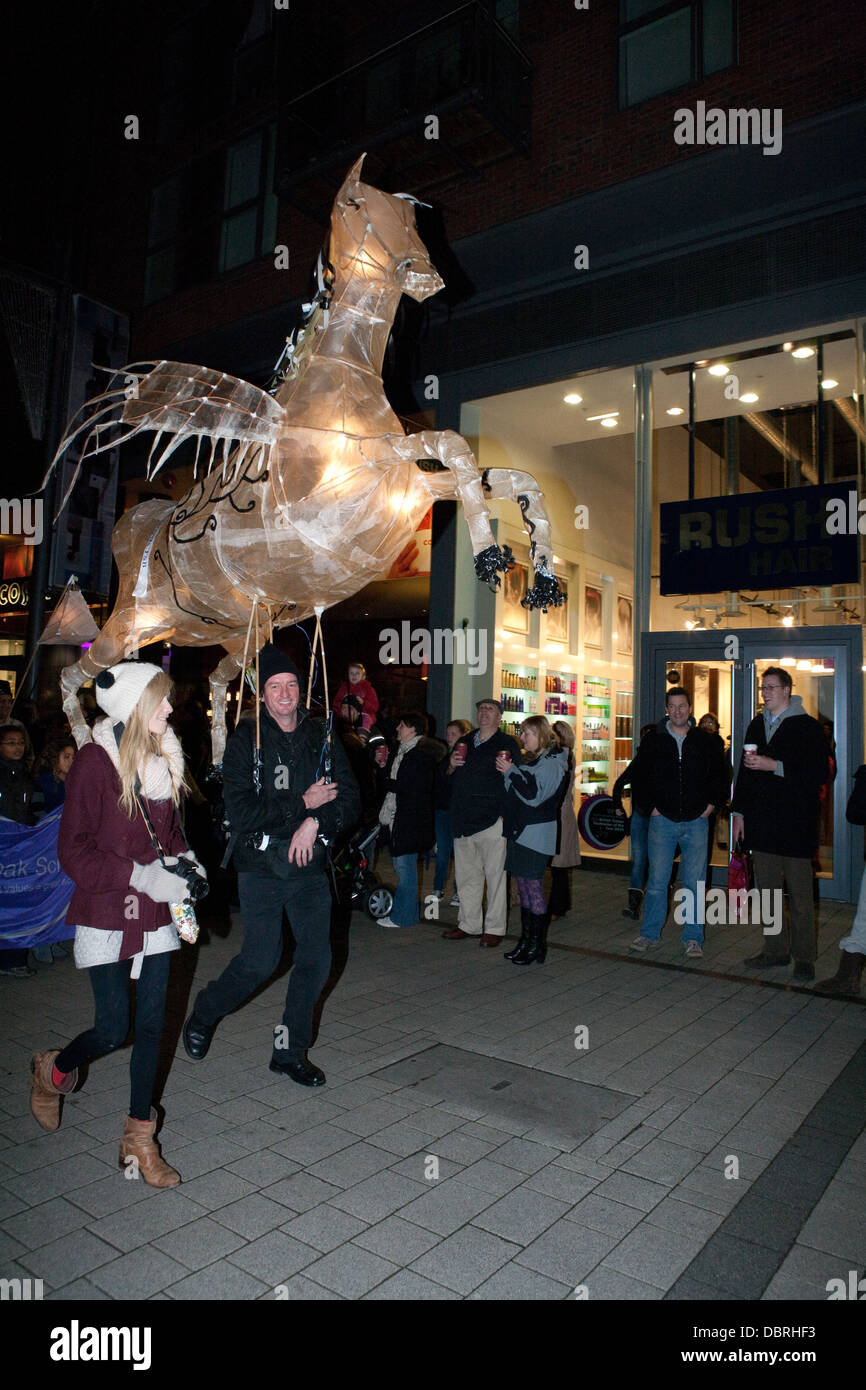 Walton Festival of Light Stock Photo Alamy