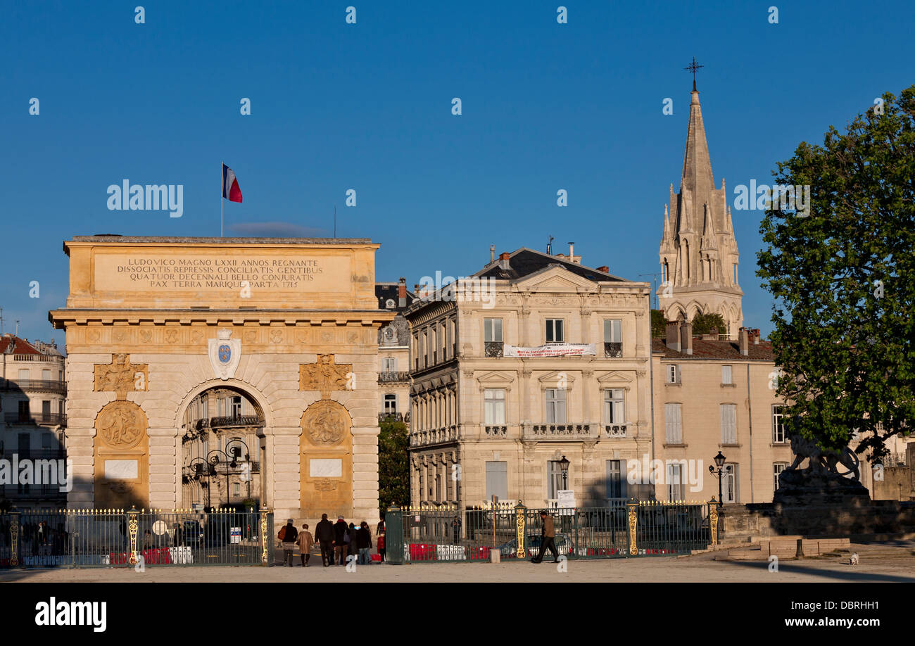 Louis xiv triumphal arch hi-res stock photography and images - Alamy