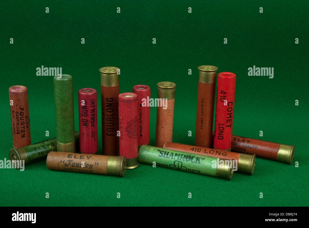 A selection of vintage .410 shotgun cartridges Stock Photo - Alamy