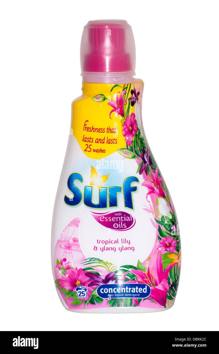 Surf washing liquid outlet