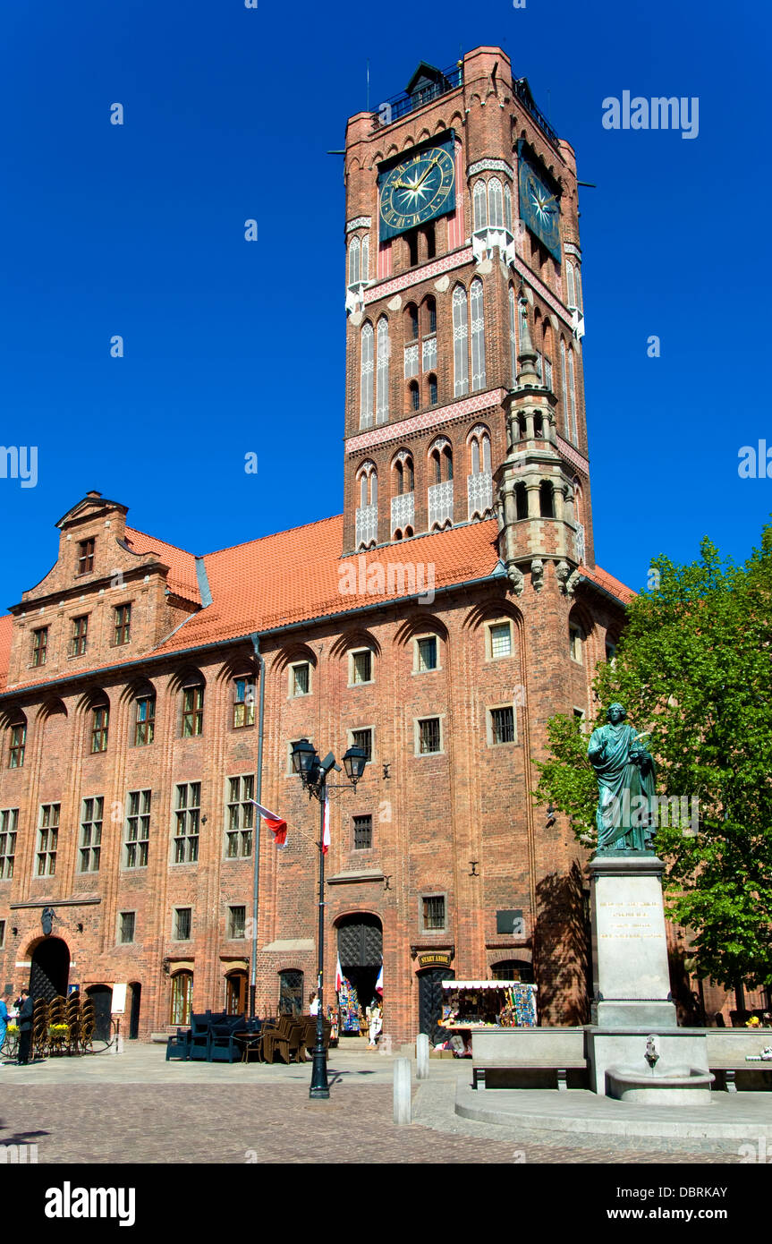 Town Hall, Torun, Poland Stock Photo Alamy