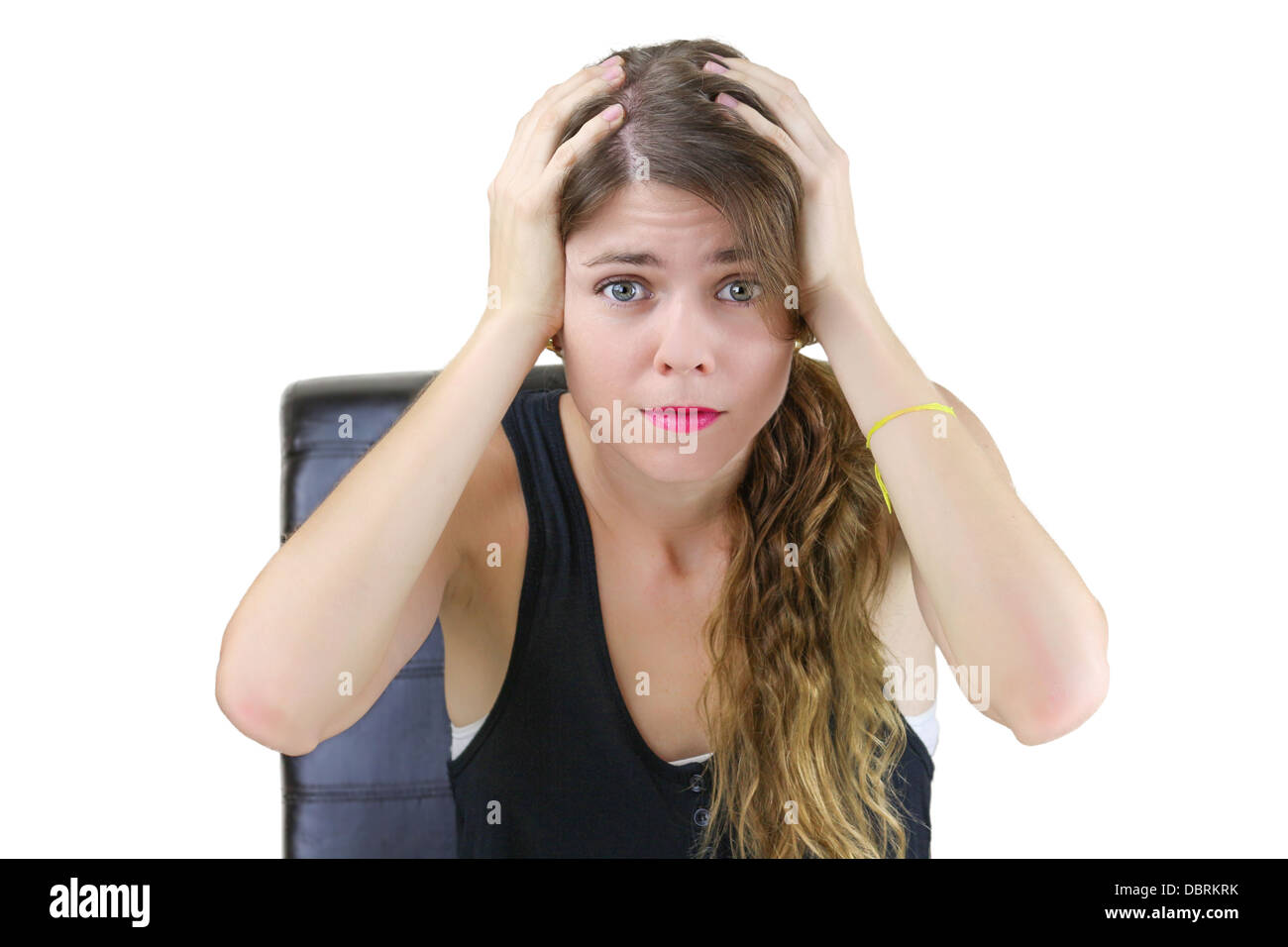 School stress hi-res stock photography and images - Alamy