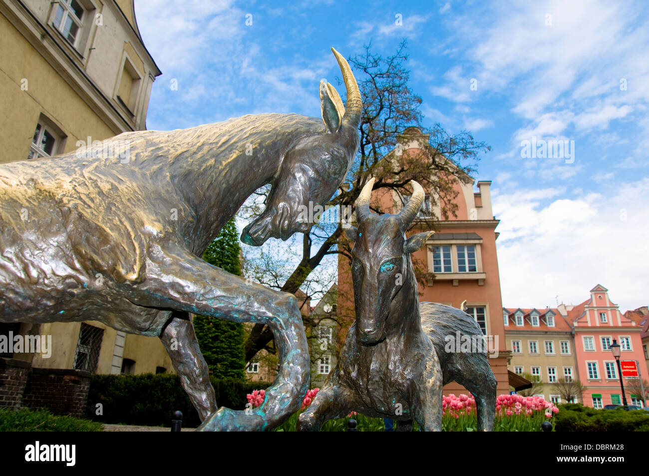 Brass goat hi-res stock photography and images - Alamy