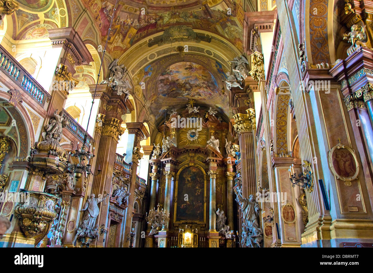 The Church of the Most Holy Name of Jesus, Wroclaw, Poland Stock Photo ...