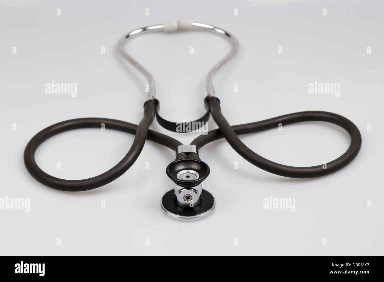 Stethoscope on isolated white background Stock Photo - Alamy