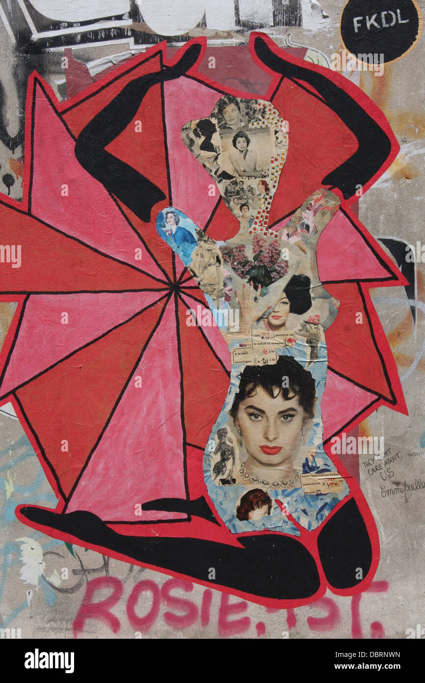 Street Art in Paris Stock Photo Alamy