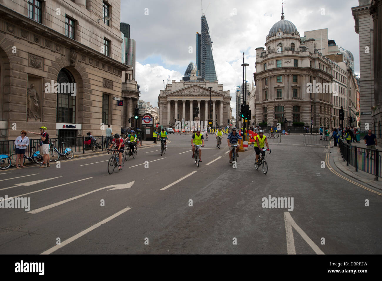 Aug 2013 london cycle hires stock photography and images Alamy