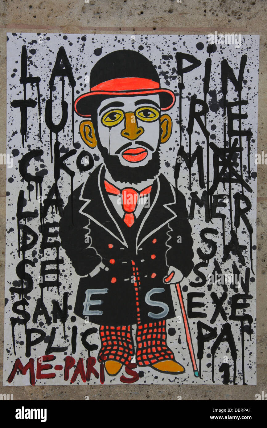 Street Art in Paris Stock Photo Alamy