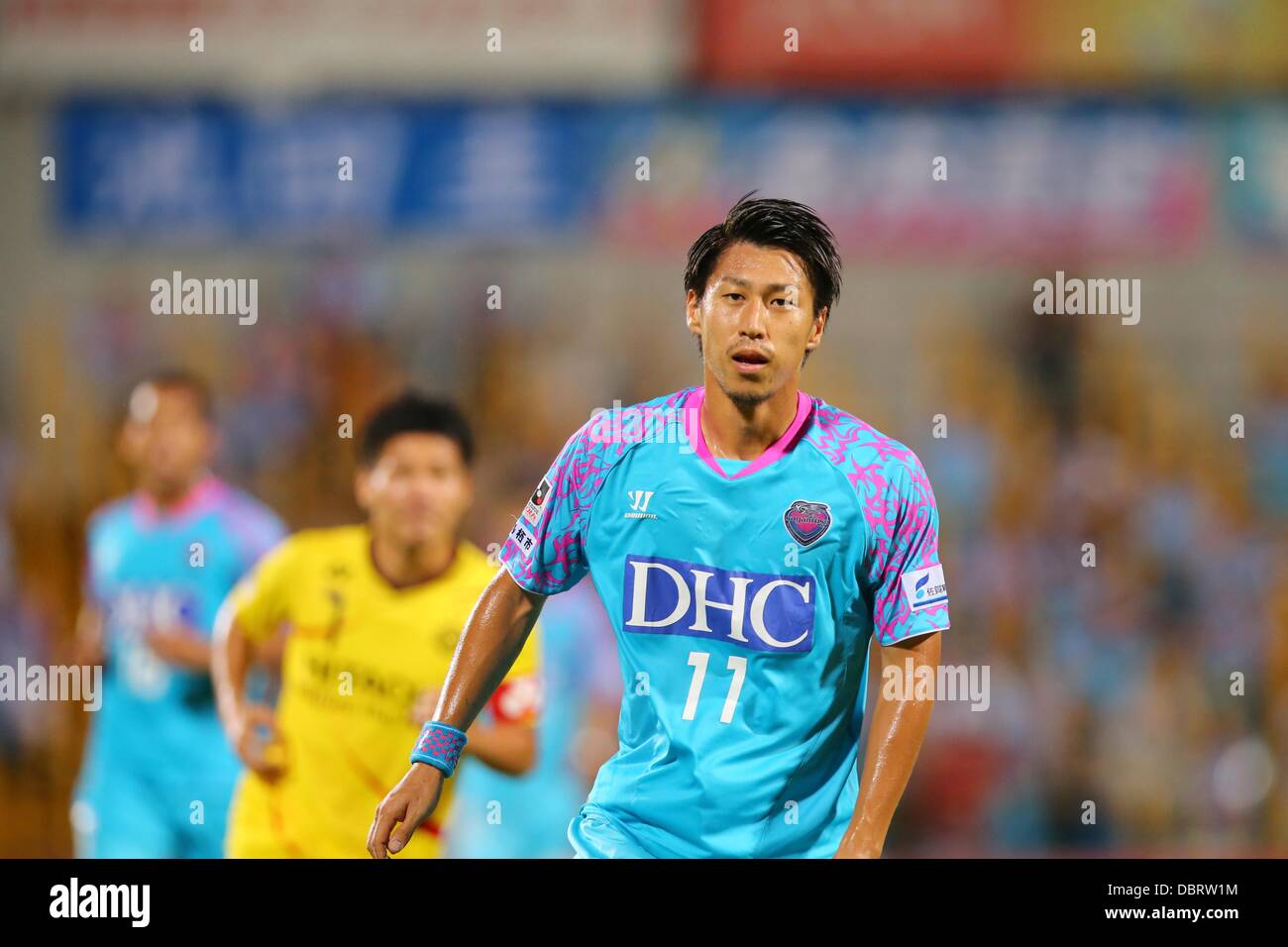 Yohei Toyoda Sagan August 3 13 Football Soccer 13 J League Division 1 Match Between Kashiwa Reysol 2 1 Sagan Tosu At Hitachi Kashiwa Stadium Chiba Japan Credit Aflo Sport Alamy Live News Stock Photo Alamy