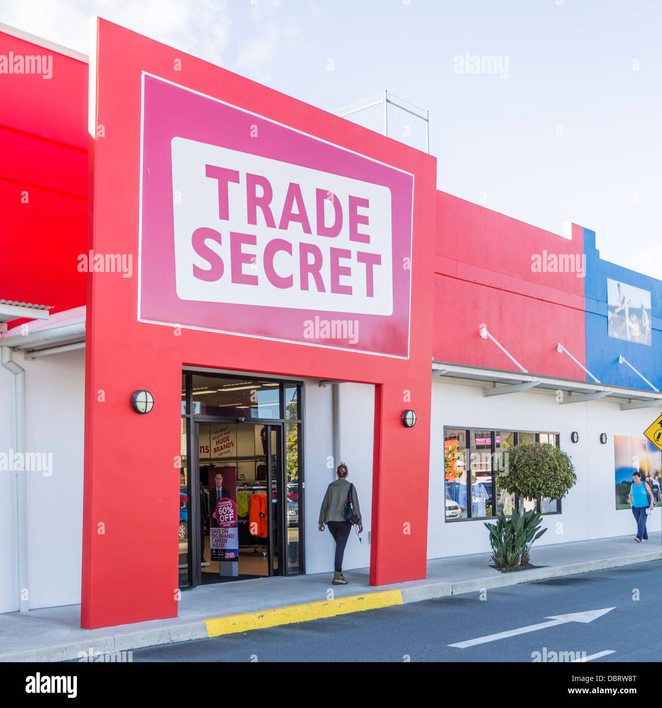 Trade Secret store at Maroochydore on Queensland's Sunshine Coast Stock