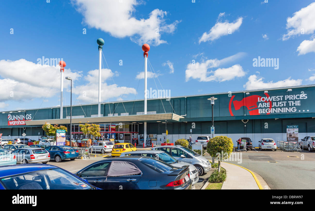 Bunnings hardware store at Maroochydore on Queensland's Sunshine Coast