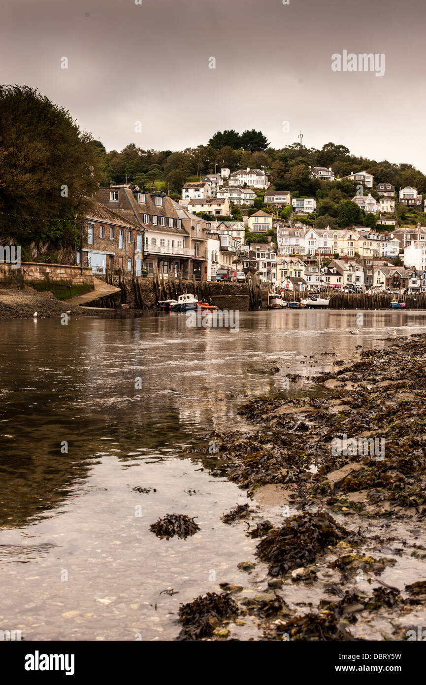 looe harbour in cornwall Stock Photo Alamy