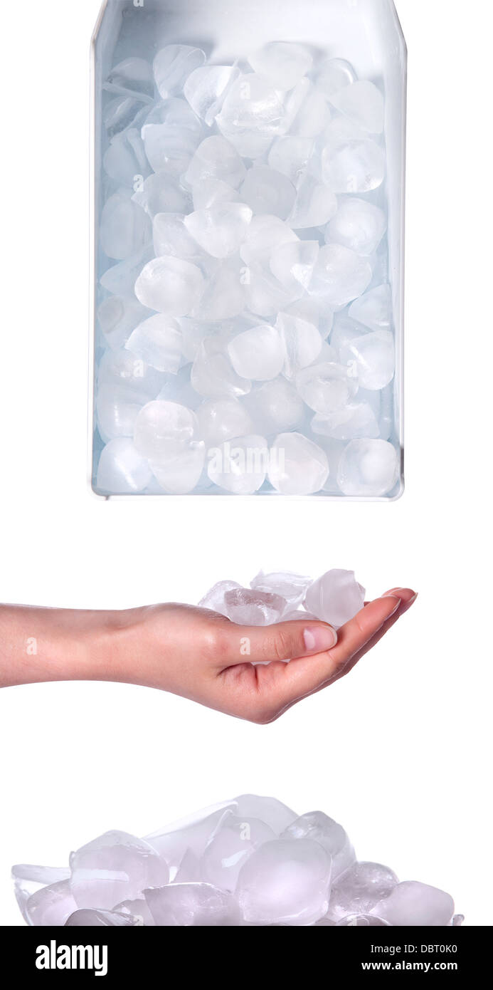 Ice cube bags hi-res stock photography and images - Alamy