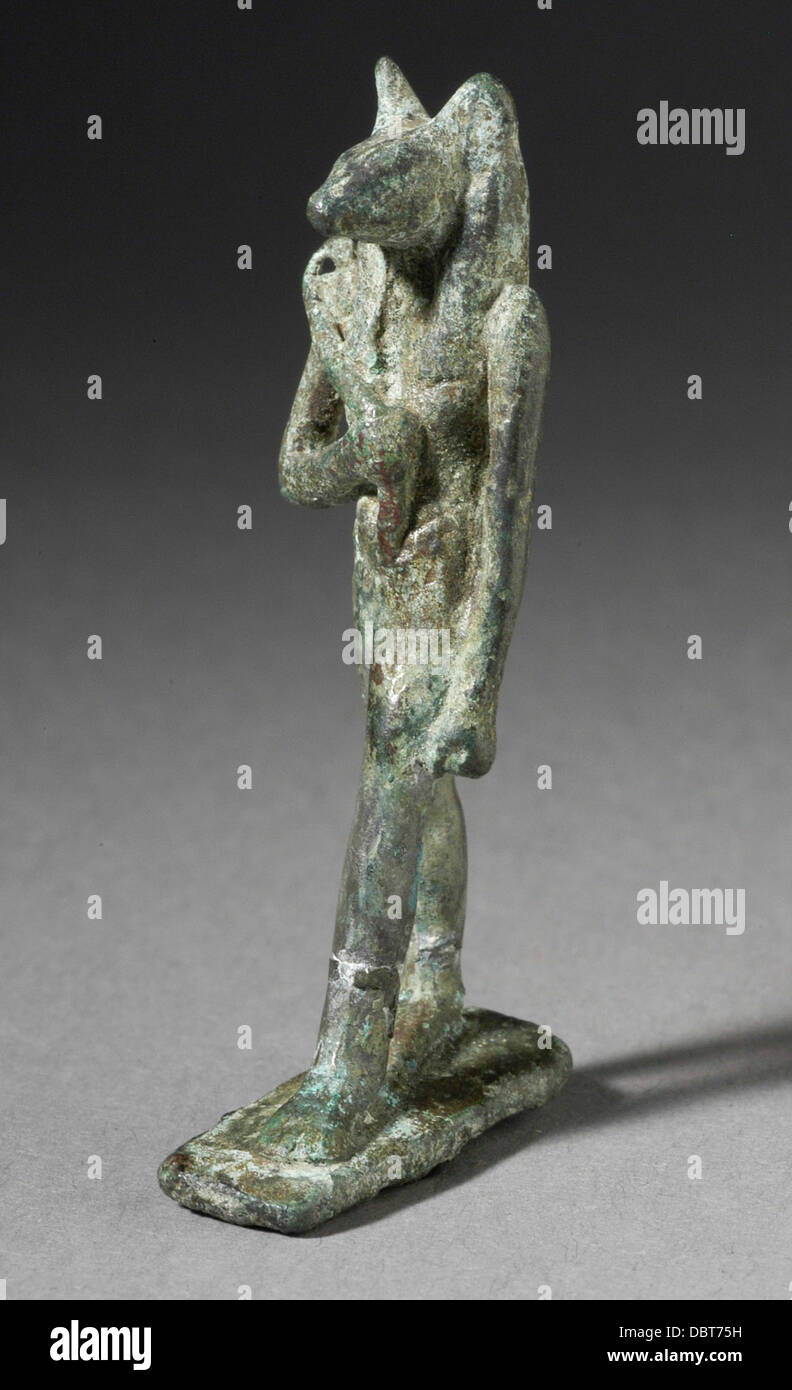 Jackal Headed God Figurine M.80.203.130 Stock Photo - Alamy