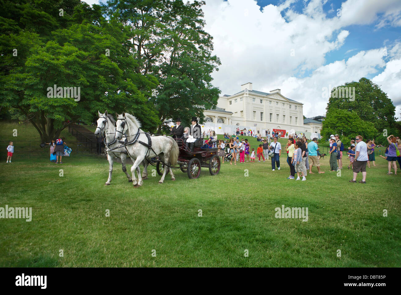 Kenwood Summer Fete, London, UK 3rd & 4th August 2013. Kenwood hosts a garden Fete to celebrate the Lord Iveagh's donation to the nation of Kenwood and his painting collection in 1927. Credit:  Tony Farrugia/Alamy Live News Stock Photo