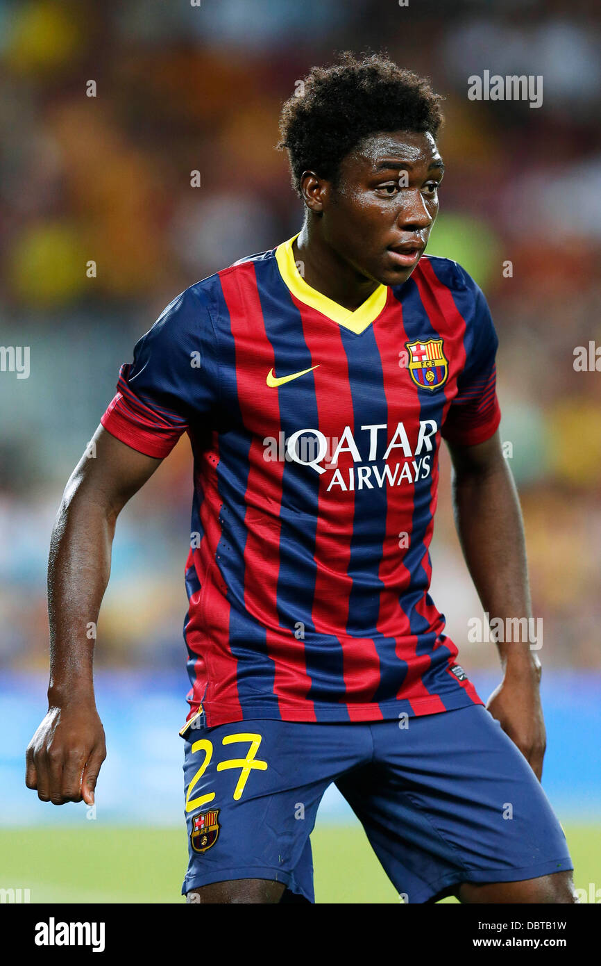 Jean marie dongou barcelona hi-res stock photography and images - Alamy