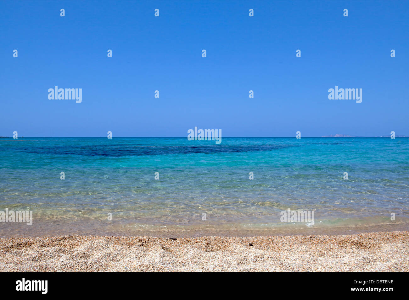 Vignola beach on the north coast of Sardinia, Italy. Stock Photo