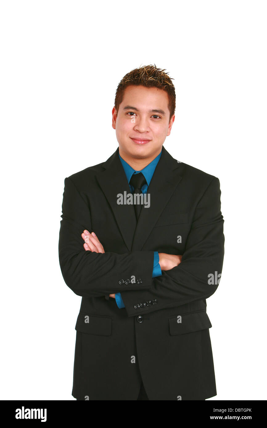 handsome adult asian male businessman in suit and tie Stock Photo - Alamy