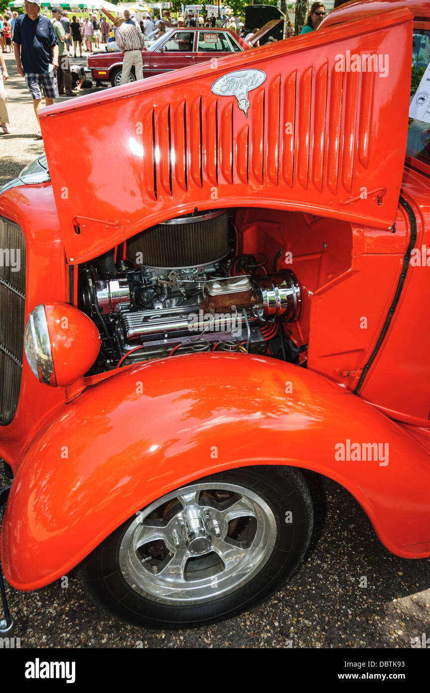 1936 Ford Pickup Hot Rod, Antique Car Show, Sully Historic Site