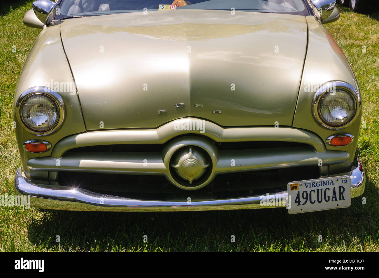 1949 Mercury Cougar, Antique Car Show, Sully Historic Site, Chantilly, Virginia Stock Photo