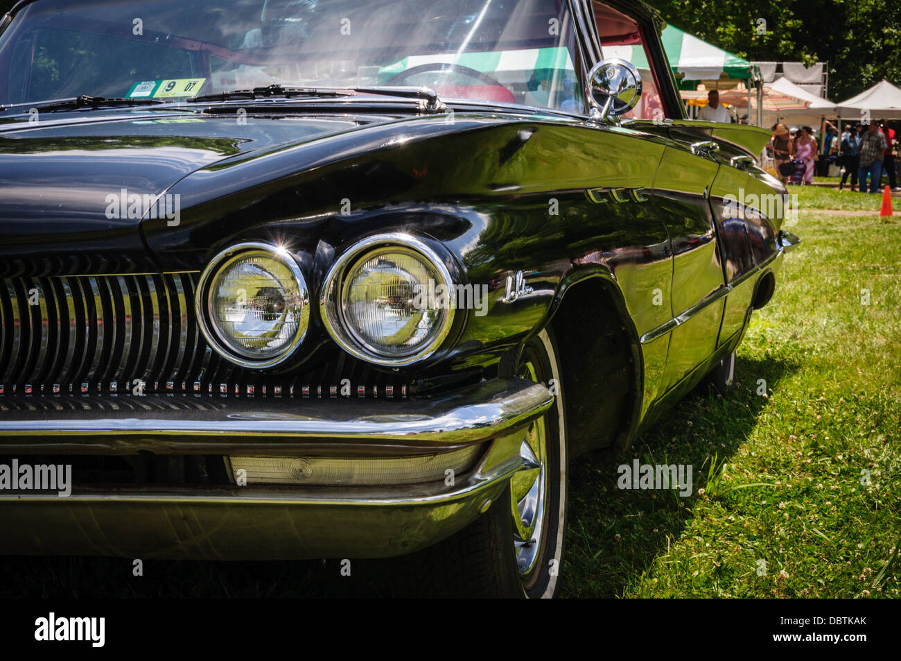 1960 Buick Invicta, Antique Car Show, Sully Historic Site, Chantilly, Virginia Stock Photo