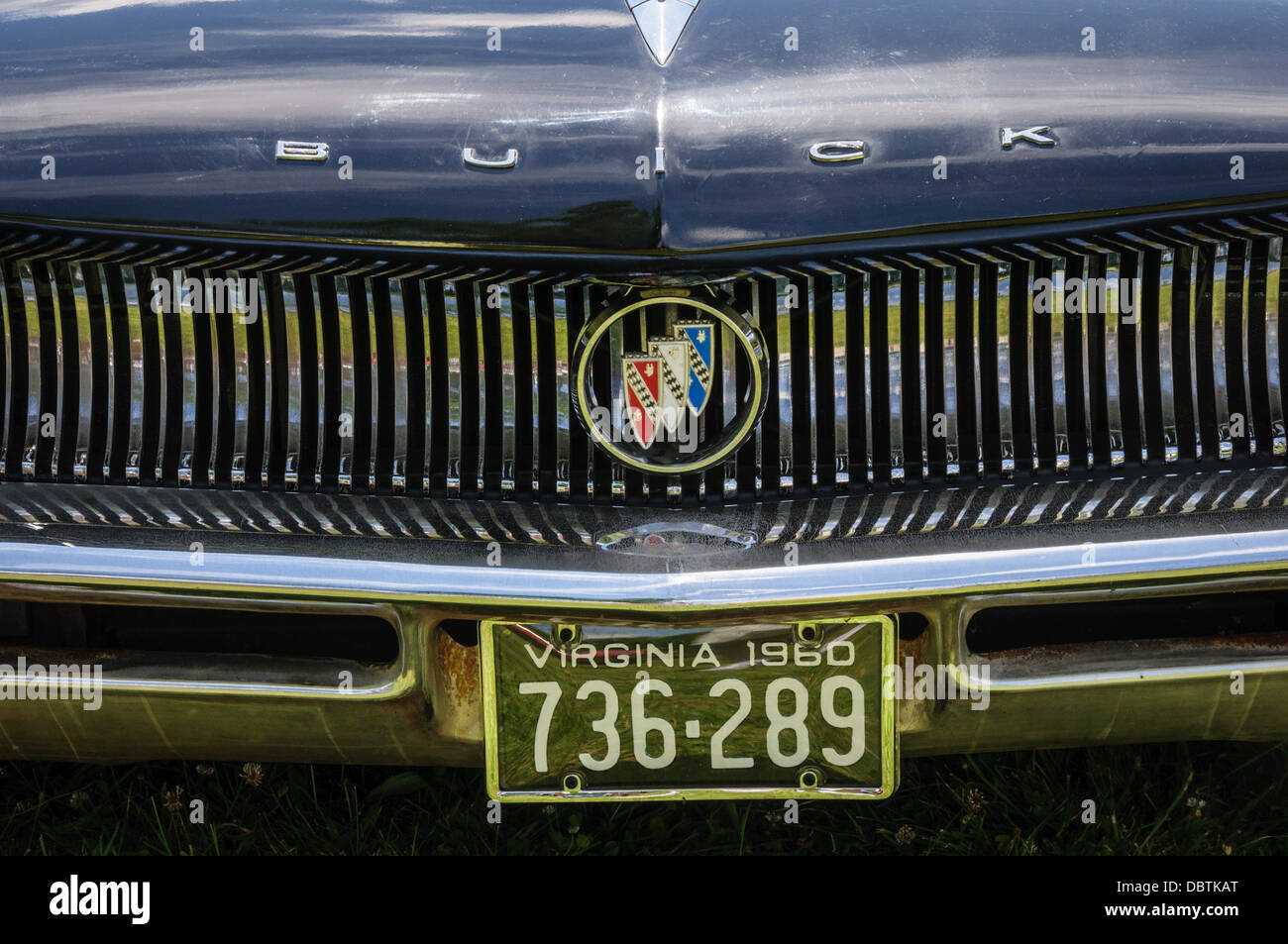 1960 Buick Invicta, Antique Car Show, Sully Historic Site, Chantilly, Virginia Stock Photo
