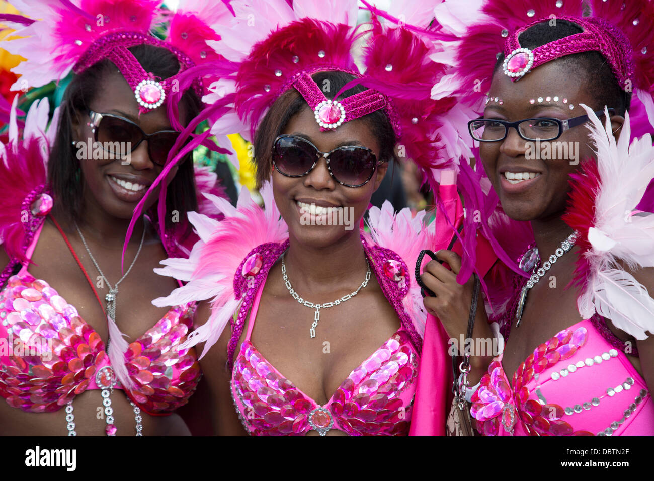 Toronto, Canada. August 3,2013. Since 1967 the Toronto Caribana Parade has been a highlight of the summer.  Yesterday thousands came out to watch as the colorful parade of dancers made their way through Toronto's Lakeshore. Credit:  Patricia Ellingson/Alamy Live News Stock Photo