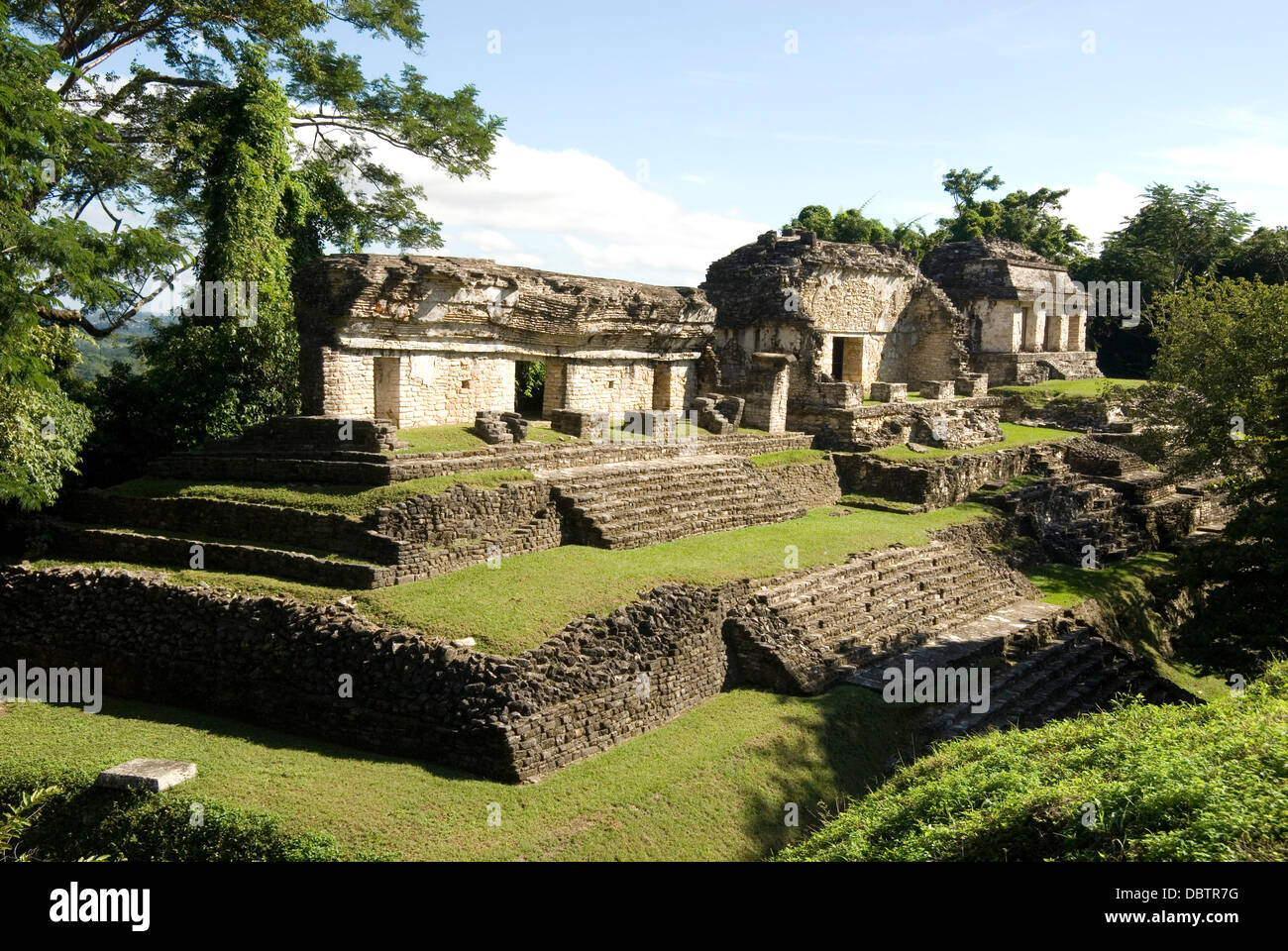 Palenque, UNESCO World Heritage Site, Mexico, North America Stock Photo