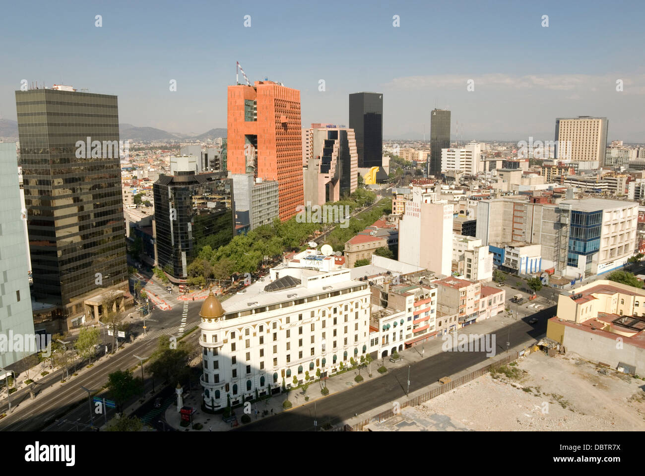 Paseo de la Reforma, Mexico City, Mexico, North America Stock Photo