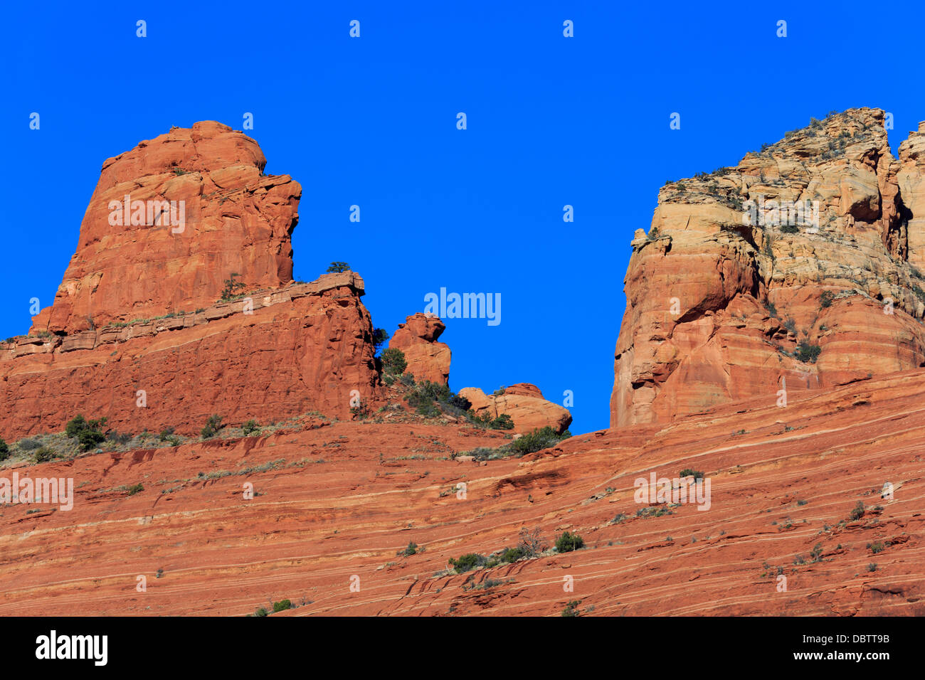 Red Rock formations in Sedona, Arizona, United States of America, North