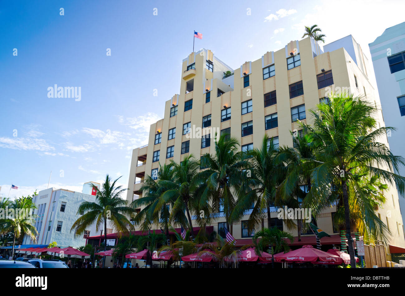 The Netherland R5F vacation condos in an art deco style building on