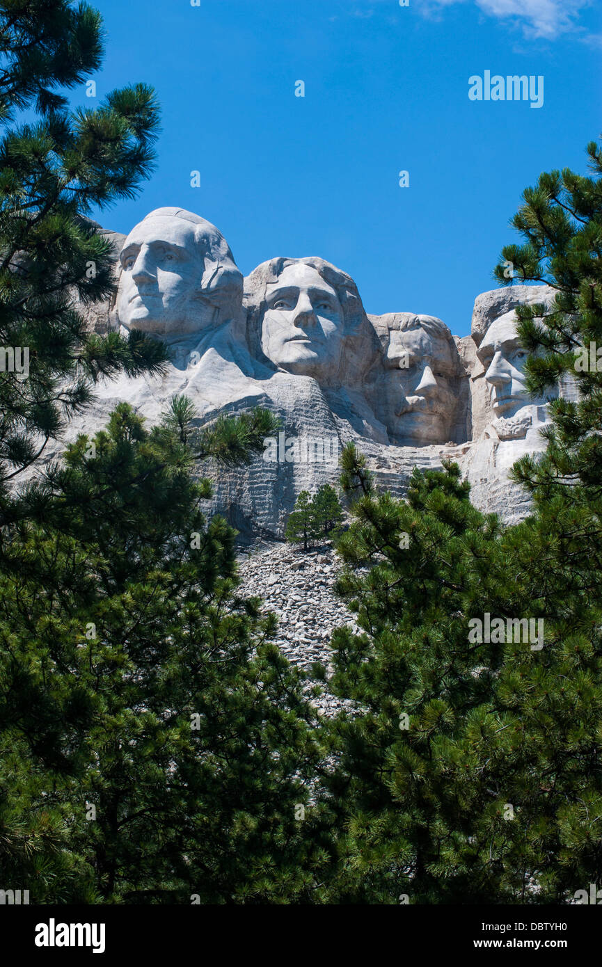 Mount Rushmore, South Dakota, United States of America, North America Stock Photo