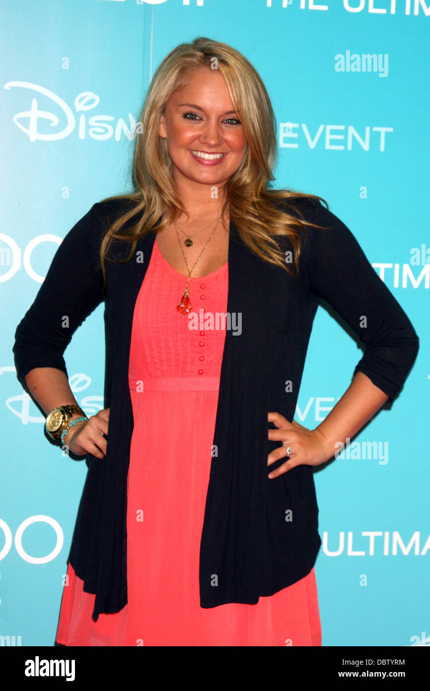 Tiffany Thornton D23 Expo 2011 at the Anaheim Convention Center Los Angeles, California - 19.08.11 Stock Photo