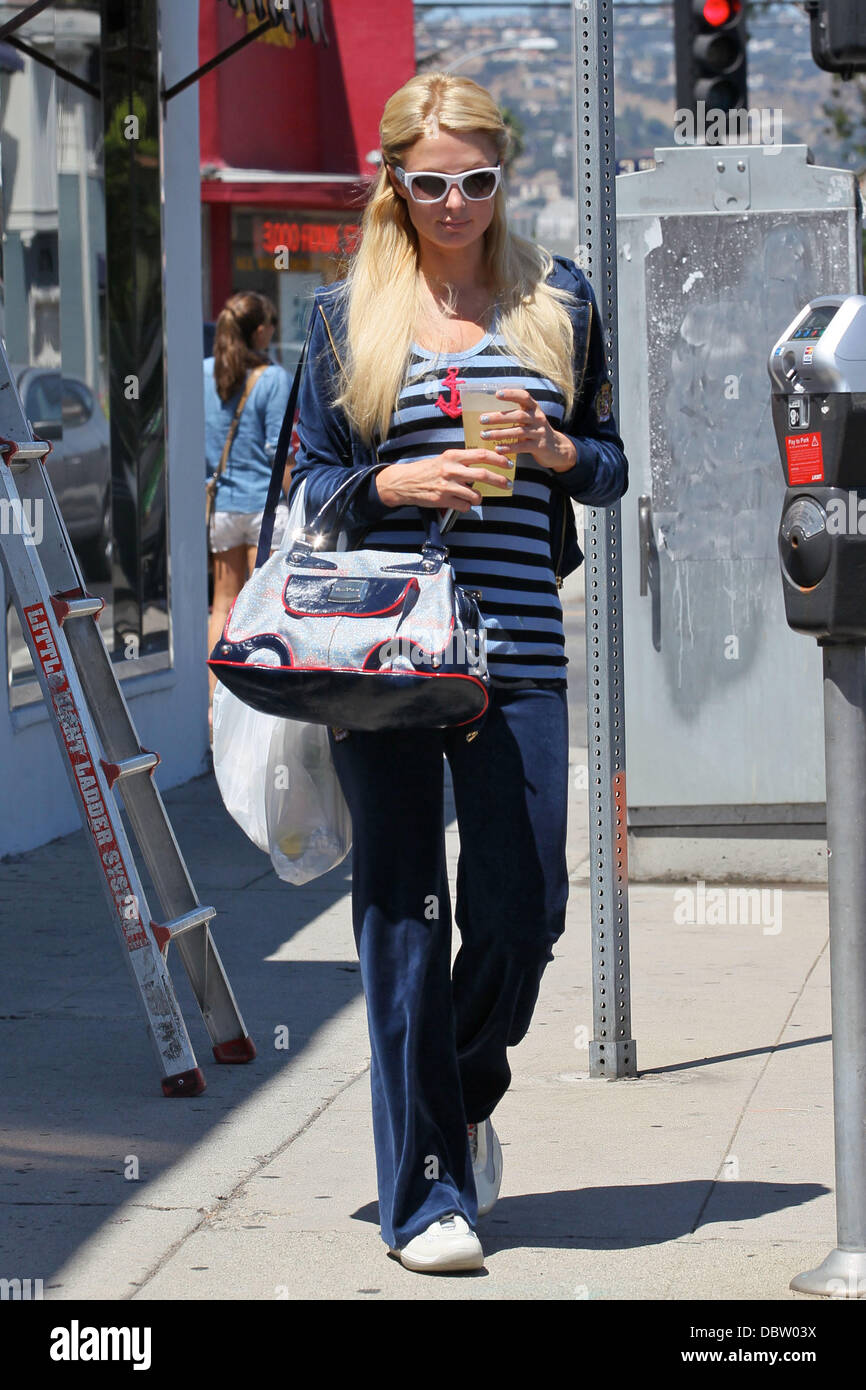 paris hilton velour tracksuit