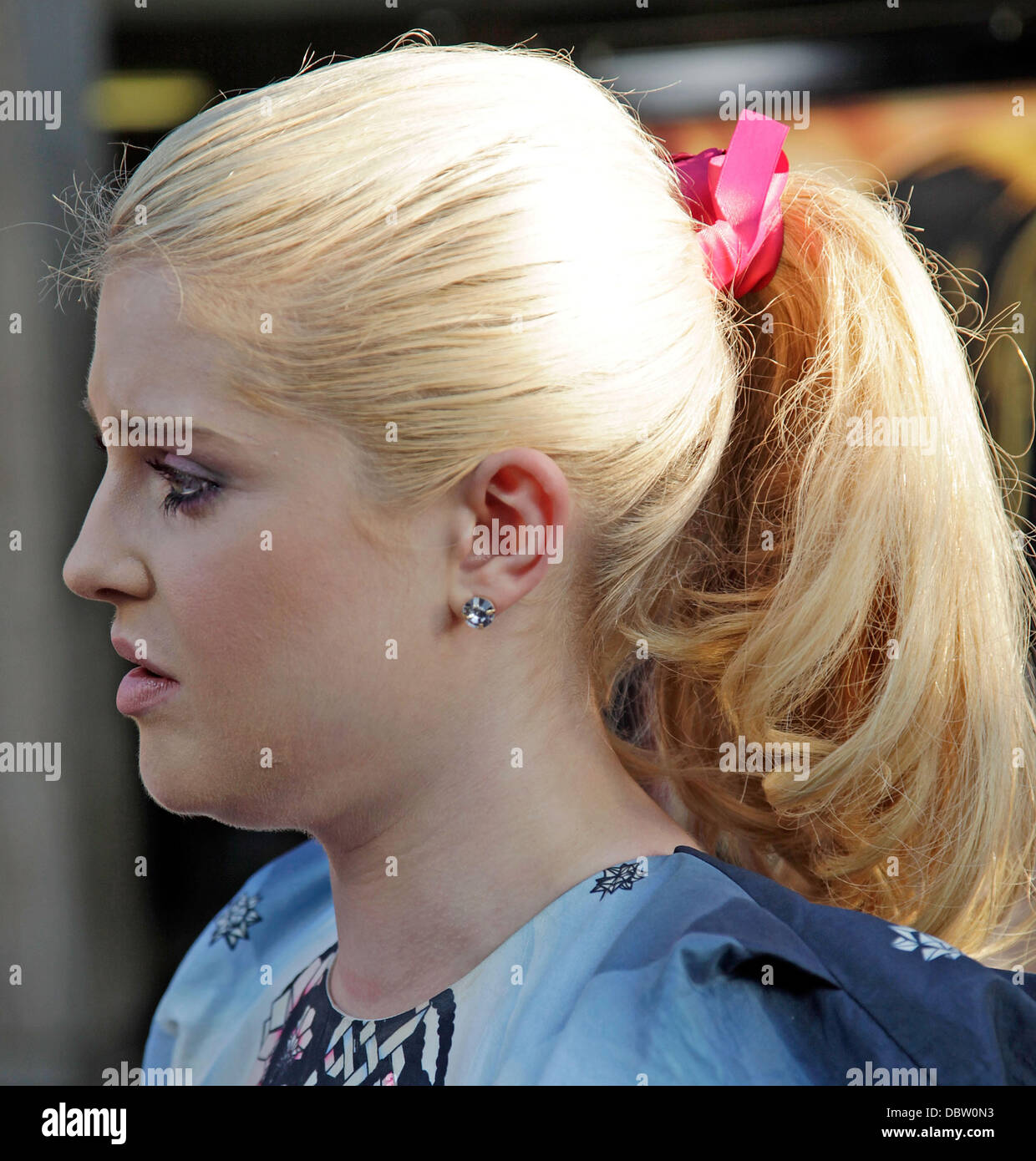 Kelly Osbourne (hair detail) Screening of "God Bless Ozzy Osbourne" to  Benefit The Musicares Map Fund at the ArcLight Cinerama Dome Hollywood,  California - 22.08.11 Stock Photo - Alamy