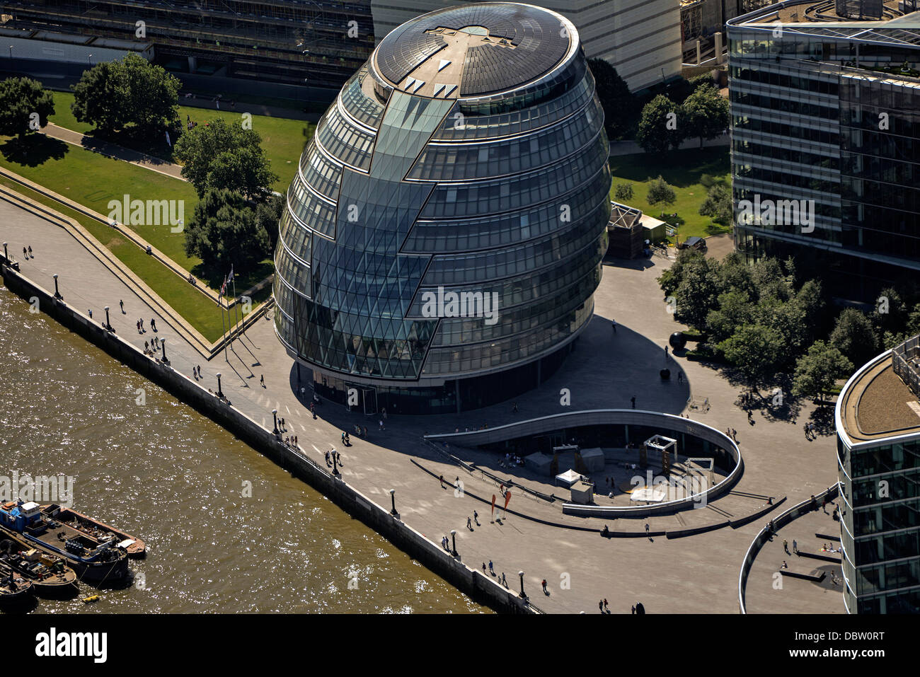 Aerial Photograph City Hall London High Resolution Stock Photography ...