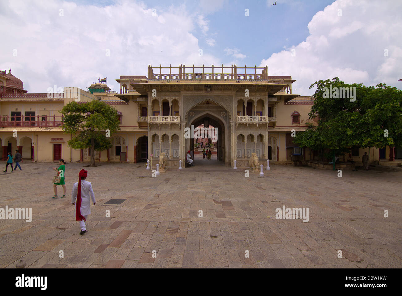 City Palace in Jaipur Rajasthan India Stock Photo - Alamy