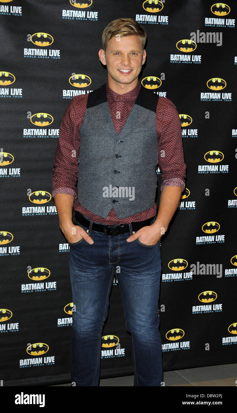 Jeff Brazier attending the Batman Live gala performance at the o2 Arena