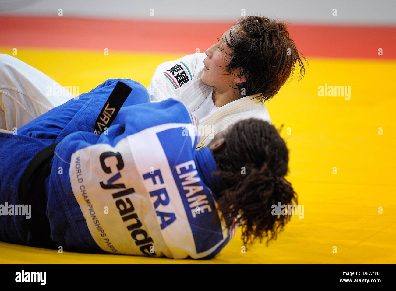 Gevrise Emane Judo World Championships 2011 at the Palais Omnisport de ...