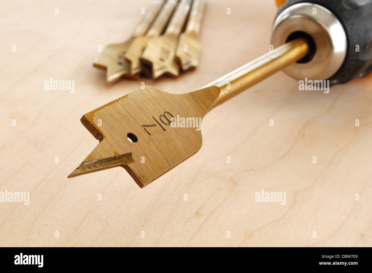 Wood drill bit Stock Photo Alamy