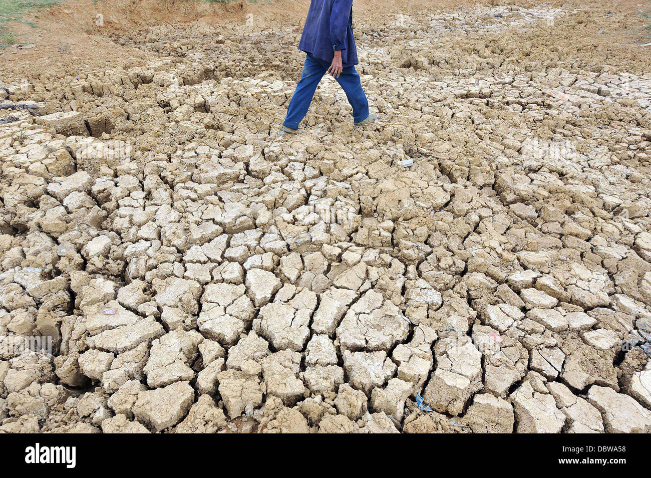 All Dried-Up! A severe drought in Southwest China has dried up hundreds ...