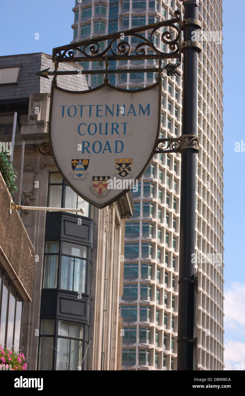 Tottenham court road sign hires stock photography and images Alamy
