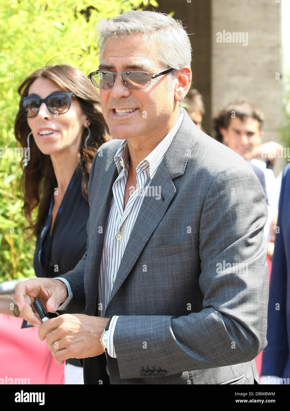 George Clooney 68th annual Venice Film Festival - Day 1 - Celebrity  sightings Venice, Italy - 31.08.11 Stock Photo - Alamy
