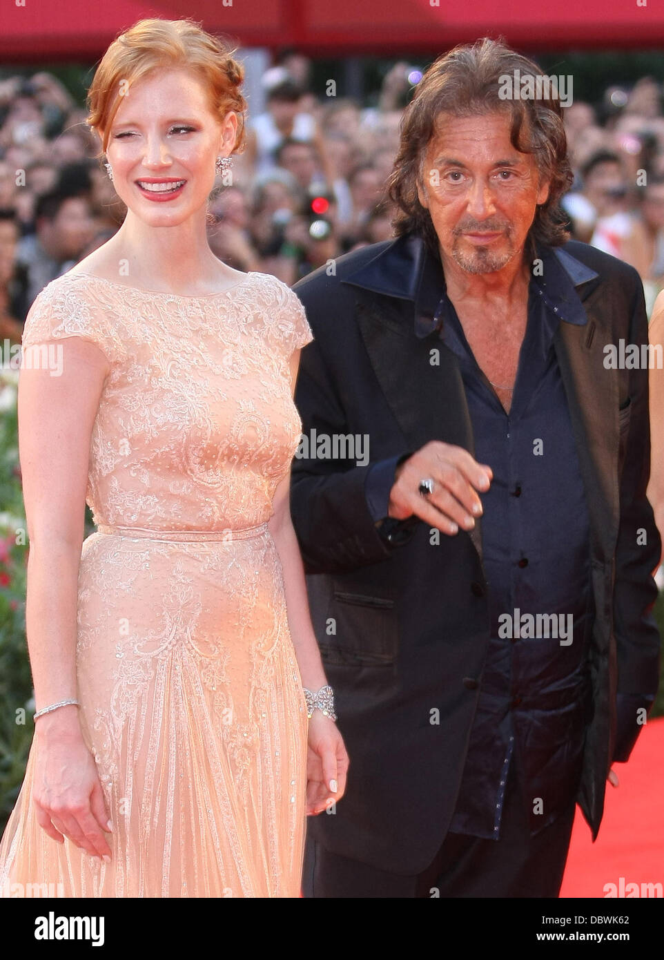 Jessica Chastain and Al Pacino The 68th Venice Film Festival - Day 5