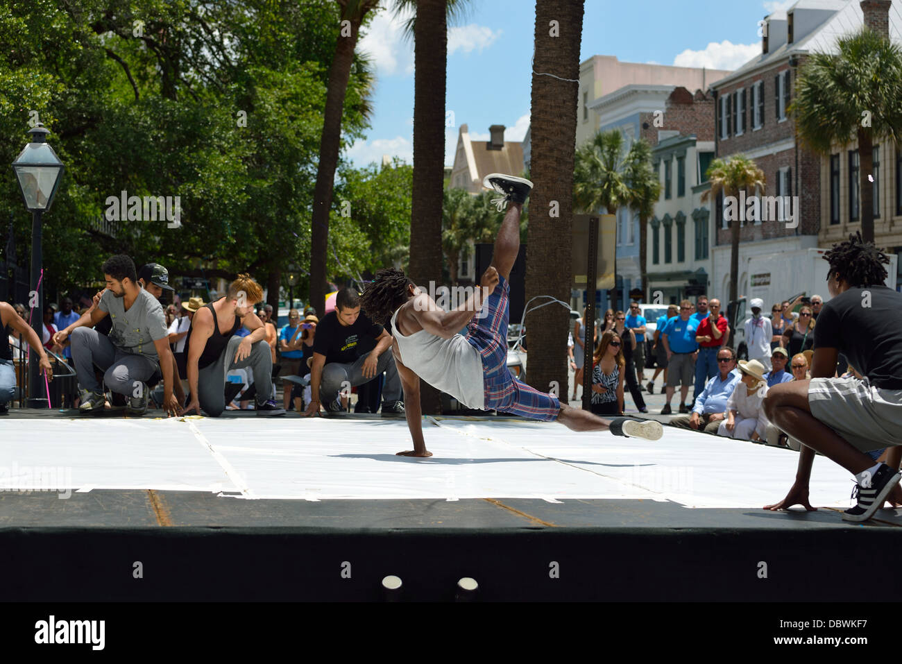 Karfig Brasil male dance group Stock Photo Alamy