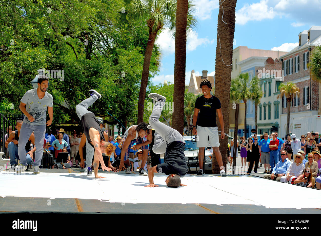 Karfig Brasil male dance group Stock Photo Alamy