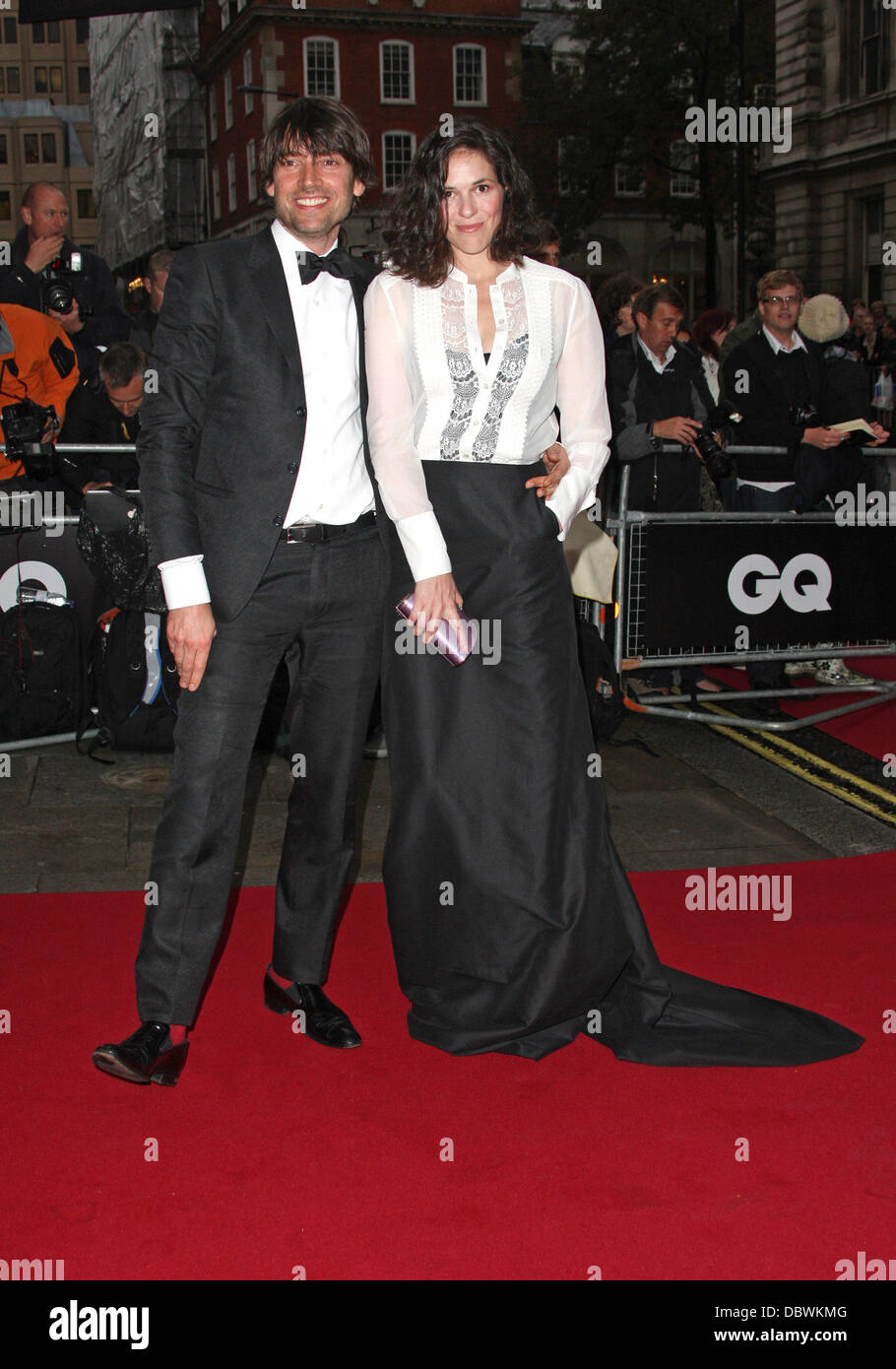 Alex James with his wife Claire Neate GQ Men of the Year Awards 2011 ...