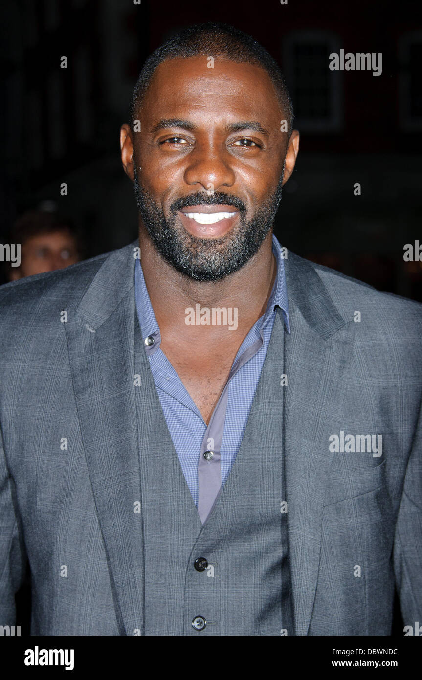 Idris Elba The GQ Men of the Year 2011 - Arrivals London, England -  06.09.11 Stock Photo - Alamy