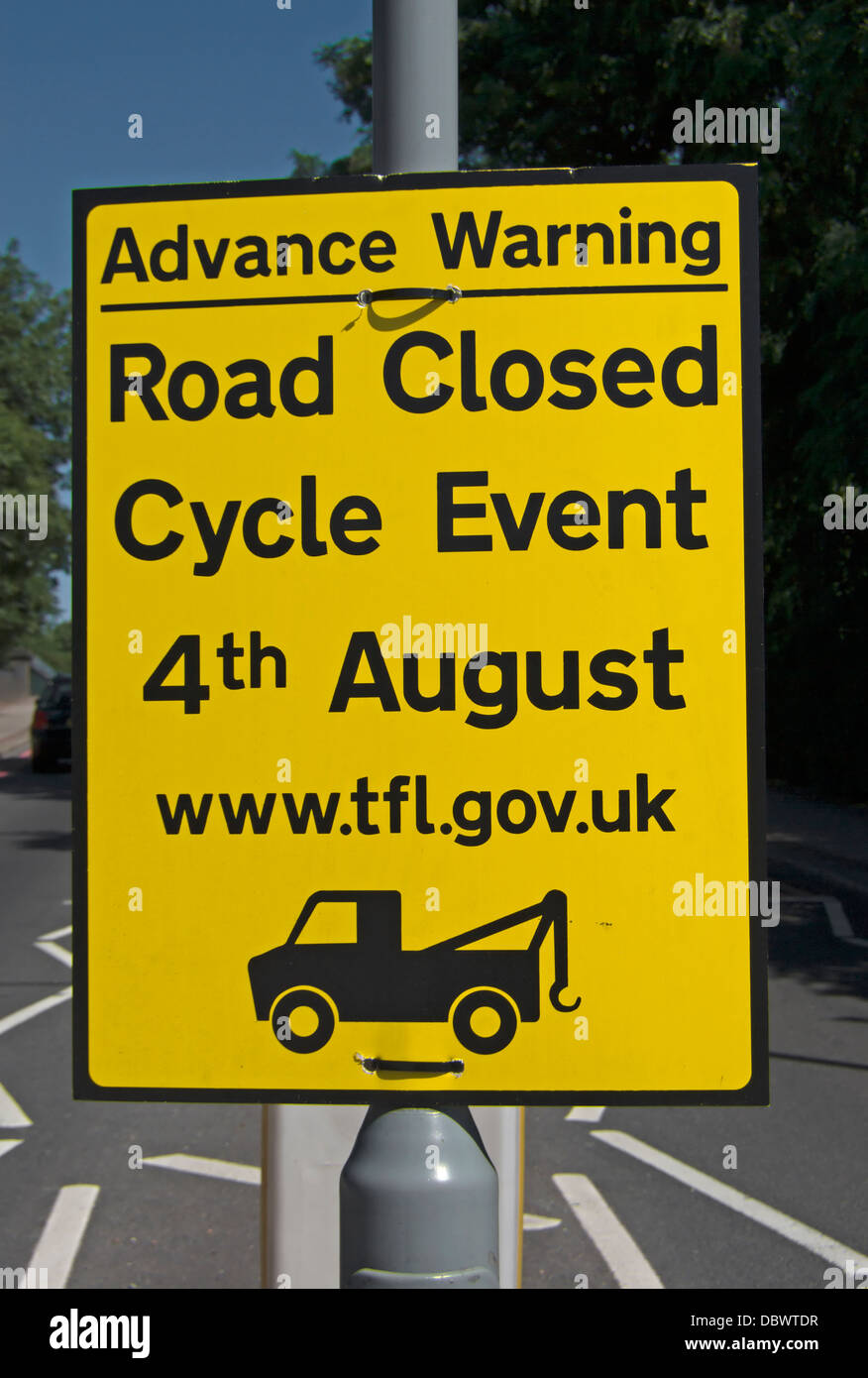 Advance Warning High Resolution Stock Photography and Images Alamy